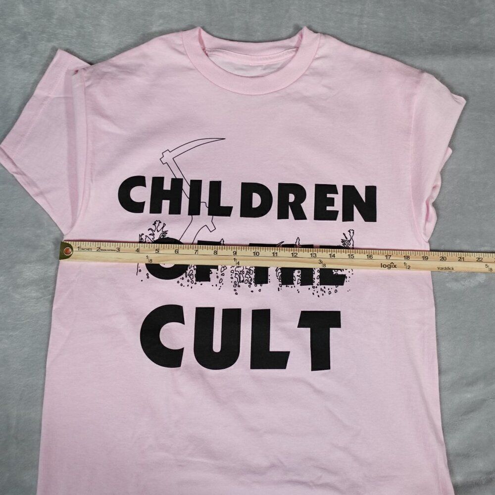 Superrradical Children Of The Cult Parody T Shirt Mens M Halloween Pink - Picture 6 of 7